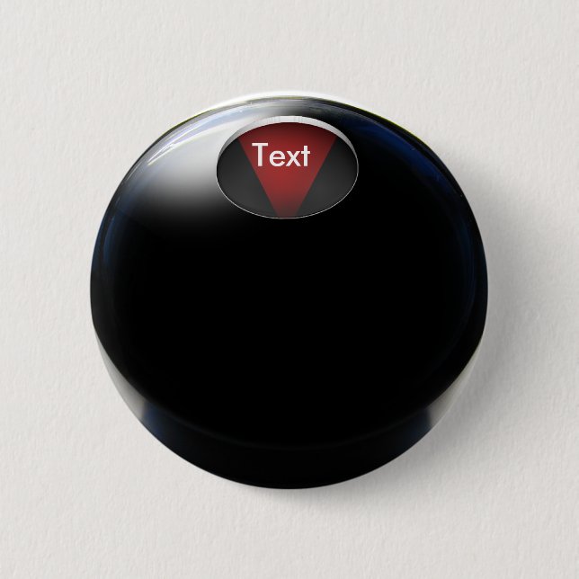 Magic 8 Ball ( Antwort hinzufügen) Button (Vorderseite)
