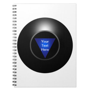 Magic 8 Ball - Ihr Text Notizblock