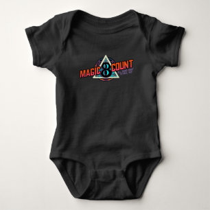 Magic 8 Count Horizontales Logo Baby Bodysuit Strampler