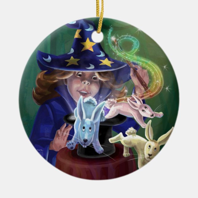 Magic Act Keramik Ornament (Vorne)
