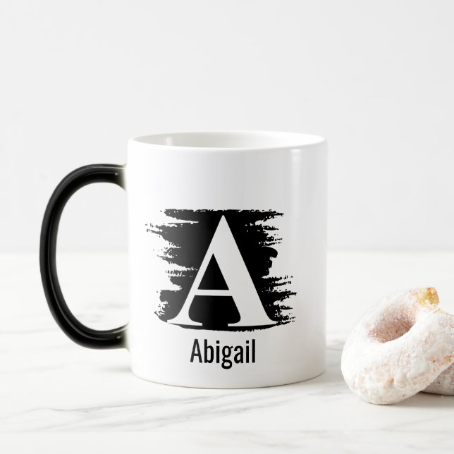 Magic Ajouter Votre Nom - Mug Monogramme (Avec donut)