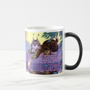 Magic Alien Kitty Morphing Mug