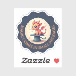 Magic arrive en petits paquets - Sticker Dragon