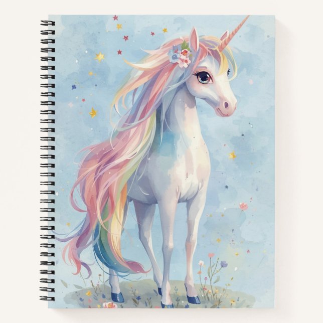 Magic Back to School Notebook - Kids Journals Notizbuch (Vorderseite)