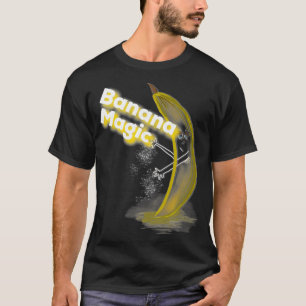 Magic Banana Funny Magician Fruchtgeschenke T-Shirt