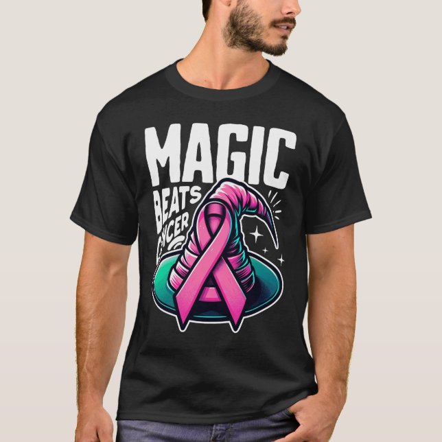 Magic Beats Cancer T-Shirt (Vorderseite)