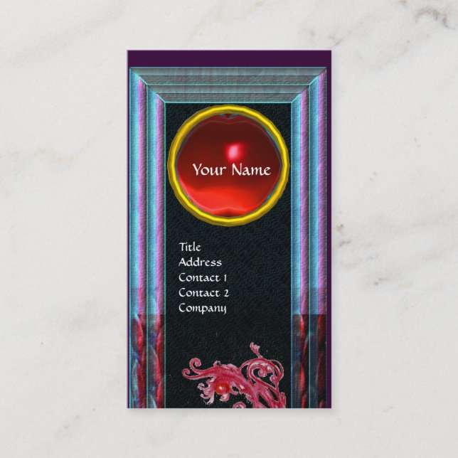 MAGIC BERRIES gem MONOGRAM Visitenkarte (Vorderseite)