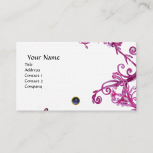 MAGIC BERRIES MONOGRAM Edelsteine Visitenkarte