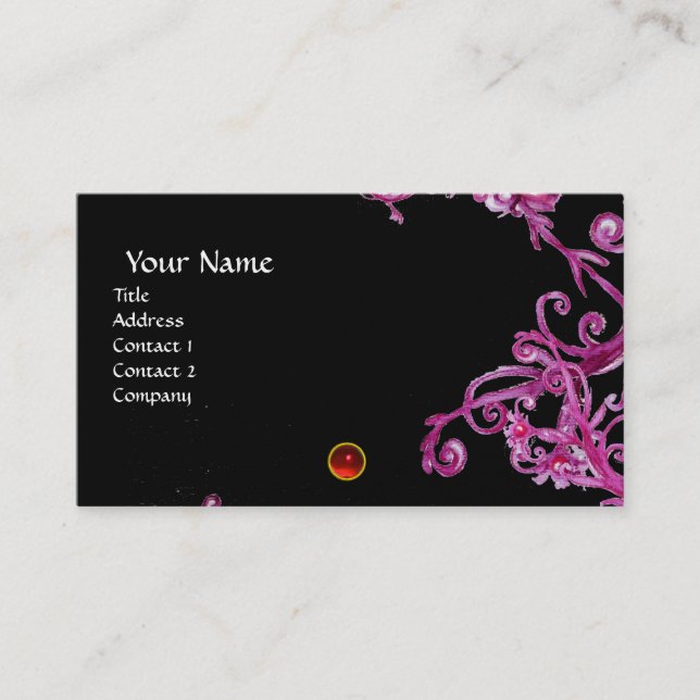 MAGIC BERRIES MONOGRAM Perle Visitenkarte (Vorderseite)