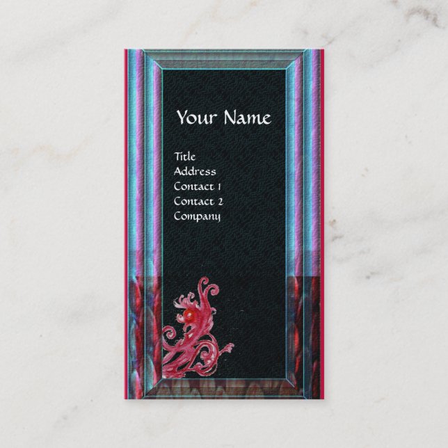 MAGIC BERRIS 6 MONOGRAMM VISITENKARTE (Vorderseite)