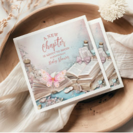 Magic Boho Storybook Babydusche Serviette