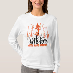 Magic Brooms Hexen Gotta haben Optionen Halloween T-Shirt