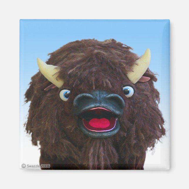 Magic Buffalo Magnet (Vorne)