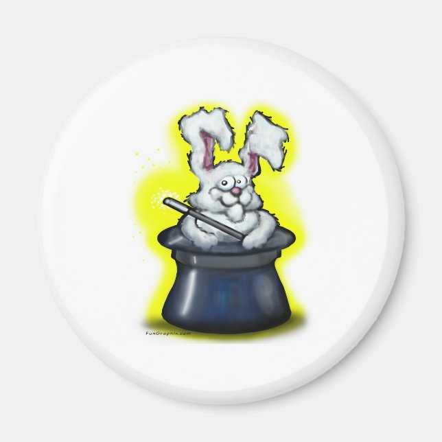 Magic Bunny Magnet (Vorne)