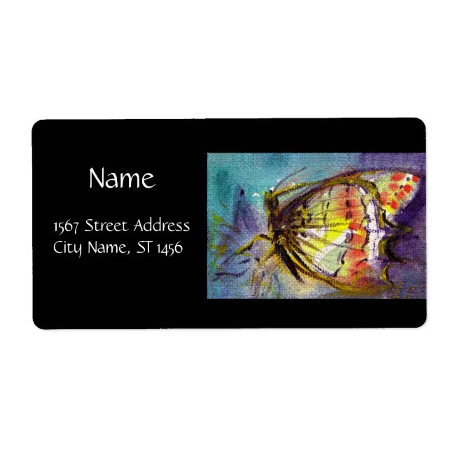 MAGIC BUTTERFLIBE IN BLAU Black (Vorne)