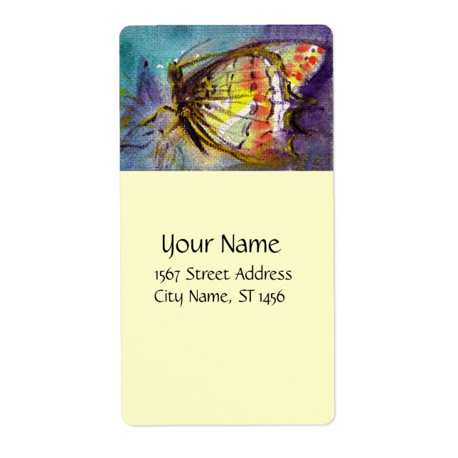 MAGIC BUTTERFLY IN BLUE Ivory (Vorne)