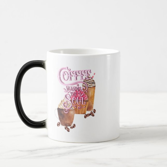 Magic Café Échauffe L'Âme Morpher Mug (Gauche)