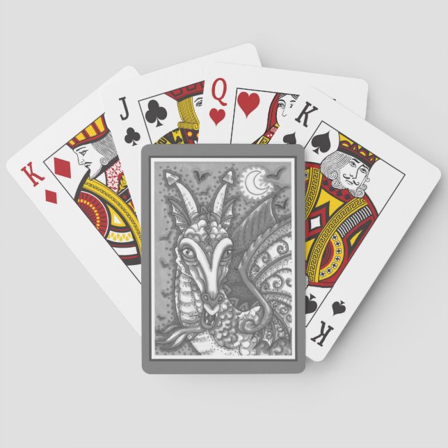 MAGIC CANDY CORN DRAGON, HALLOWEEN FANTASY BEAST SPIELKARTEN (Rückseite)