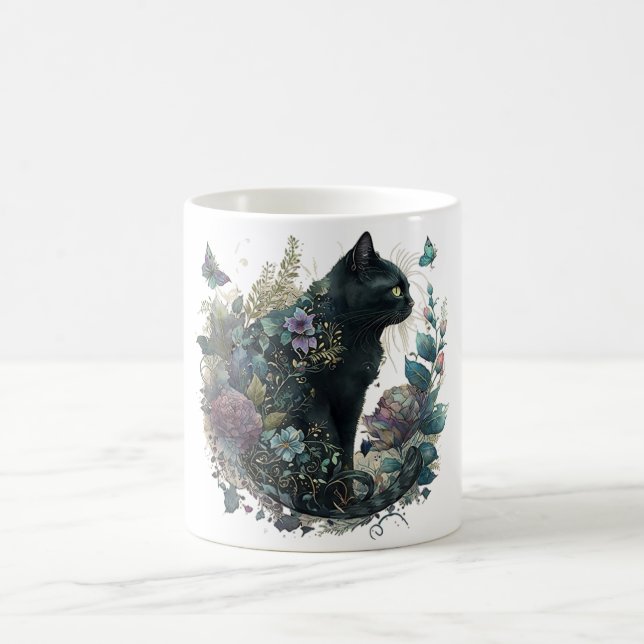 Magic Cat Kaffeetasse (Mittel)