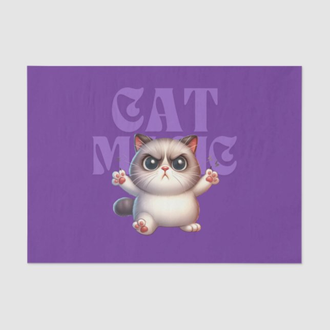 Magic Cat Tissue Paper Seidenpapier (Vorderseite)