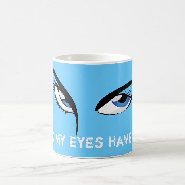 Magic Ce Que Mes Yeux Ont Vu Coffee Mug Cup (Centre)