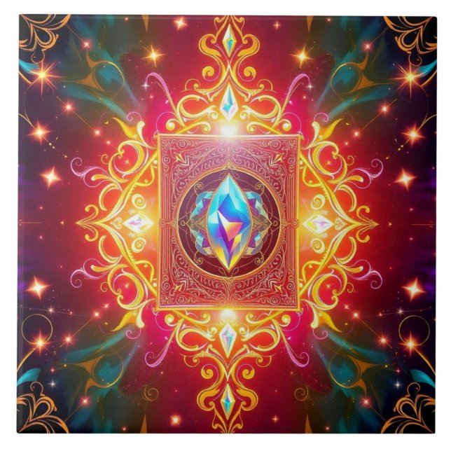 Magic Ceramic Tile Fliese (Vorderseite)