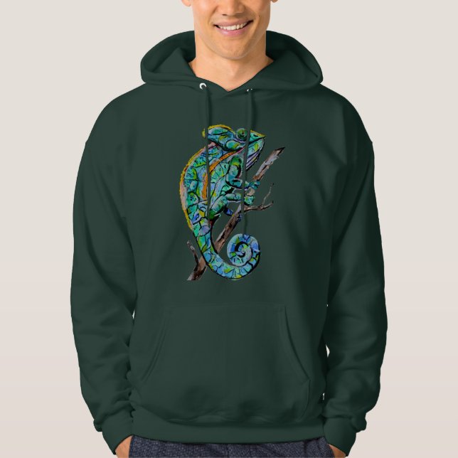 Magic Chameleon Hoodie (Vorderseite)