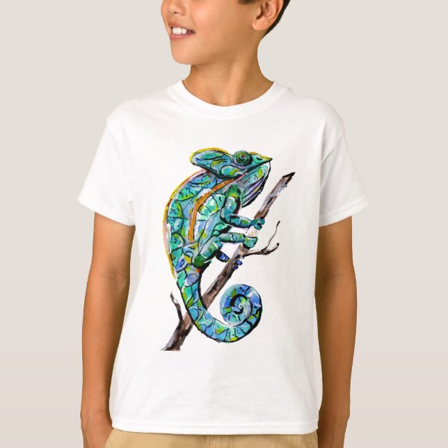 Magic Chameleon Kids-T - Shirt (Vorderseite)