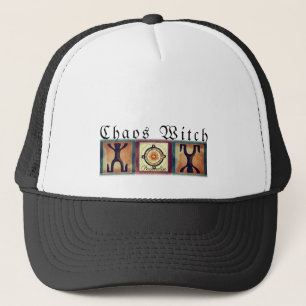 Magic Chaos Hexe Zodiac Sun Caveman Poppet Truckerkappe