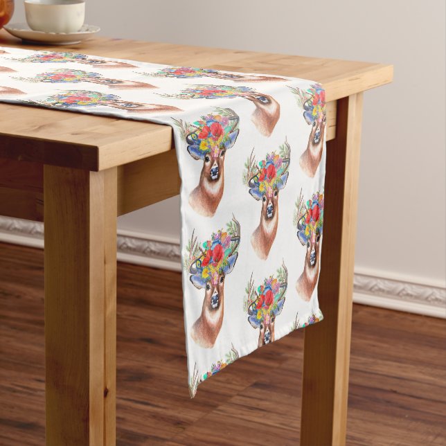 Magic Christmas Kurz Table Runner Kurzer Tischläufer (Beispiel)
