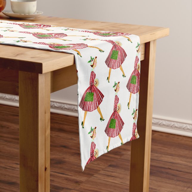 Magic Christmas Kurz Table Runner Kurzer Tischläufer (Beispiel)