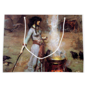 Magic Circle, John William Waterhouse Große Geschenktüte