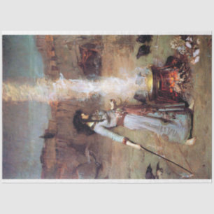 Magic Circle, John William Waterhouse Seidenpapier