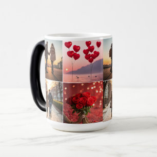 Magic Collage de l'amour Mug magique
