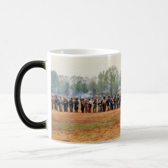 Magic Confederate Line of Battle Coffee Mug (Gauche)