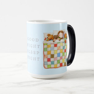 Magic COZY QUILT Grand Mug Morphing + Bleu