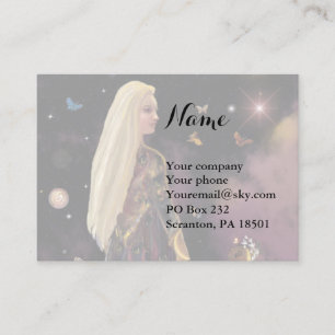 Magic Crystal Business Card Visitenkarte