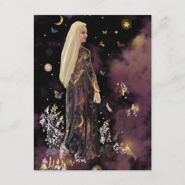 Magic Crystal! Postkarte (Vorderseite)