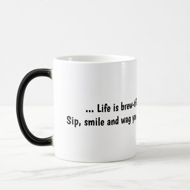 Magic Cute Dachshund Cofee Mug (Gauche)