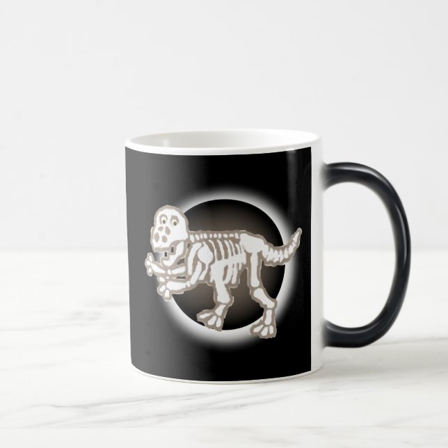 Magic Dinosaur Skeleton Mug (Droite)