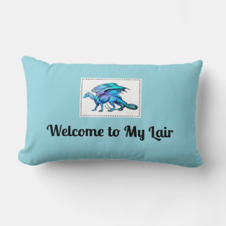 Magic Dragon Pillow - Willkommen bei meinem Lair Lendenkissen