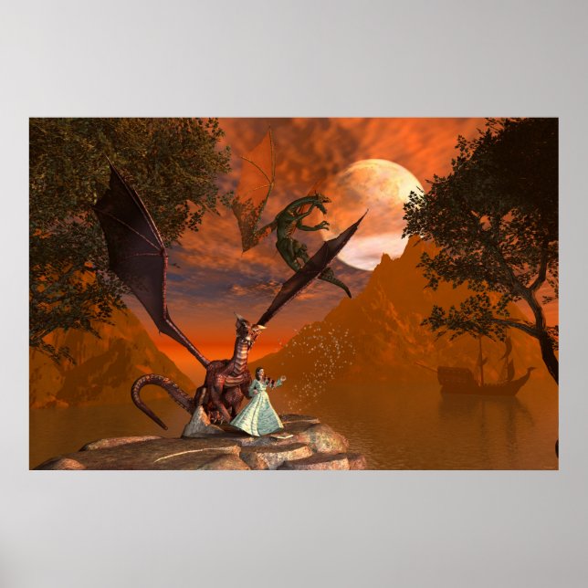 Magic Dragon Poster (Vorne)