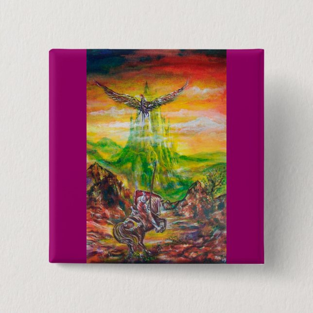 MAGIC DUEL ZWISCHEN BRADAMANT UND NEGROMANCER BUTTON (Vorderseite)