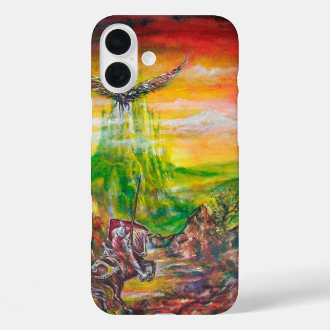 MAGIC DUEL ZWISCHEN BRADAMANT UND NEGROMANCER iPhone 16 PLUS HÜLLE (Rückseite)