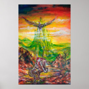 MAGIC DUEL ZWISCHEN BRADAMANT UND NEGROMANCER POSTER