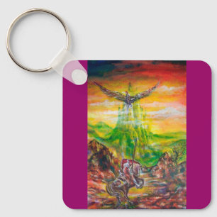 MAGIC DUEL ZWISCHEN BRADAMANT UND NEGROMANCER SCHLÜSSELANHÄNGER