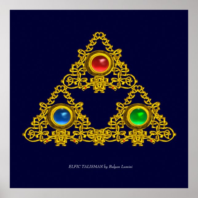MAGIC ELFIC TALISMAN POSTER (Vorne)