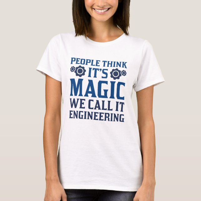 Magic Engineering T-Shirt (Vorderseite)