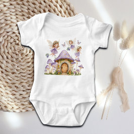 Magic Fairies Lila Garden Baby Strampler