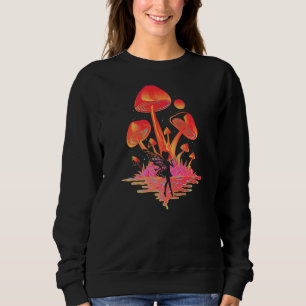 Magic Fairy Dust Mushrooms Fairycore Goblincore Fa Sweatshirt